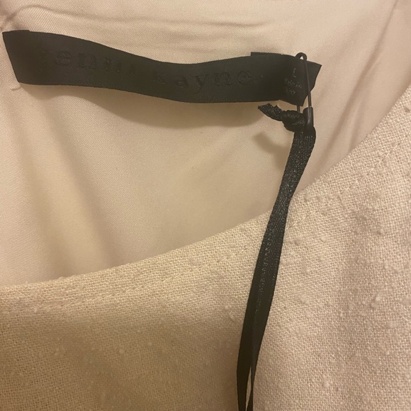 Jenni Kayne Ivory Rhode Dress L NWT - Picture 11 of 14